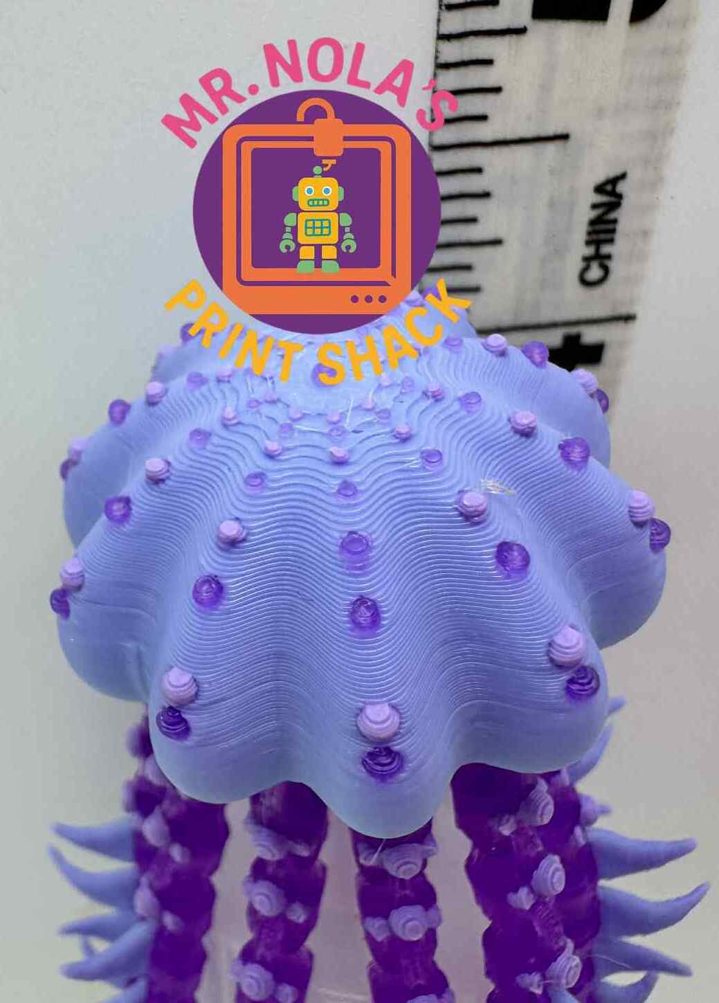 Print Shack  3D Printed Tentaclique – Gilded Wing Academy Jelly Collection
