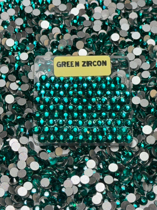 MNG Rocks Green Zircon/ Glass Rhinestone