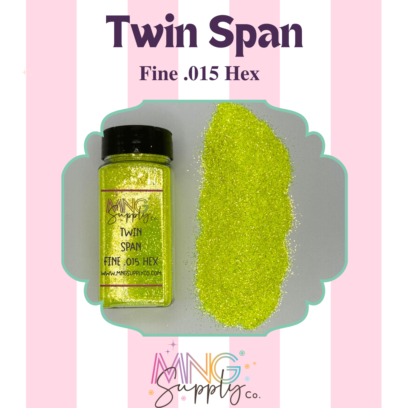 MNG Twin Span Glitter