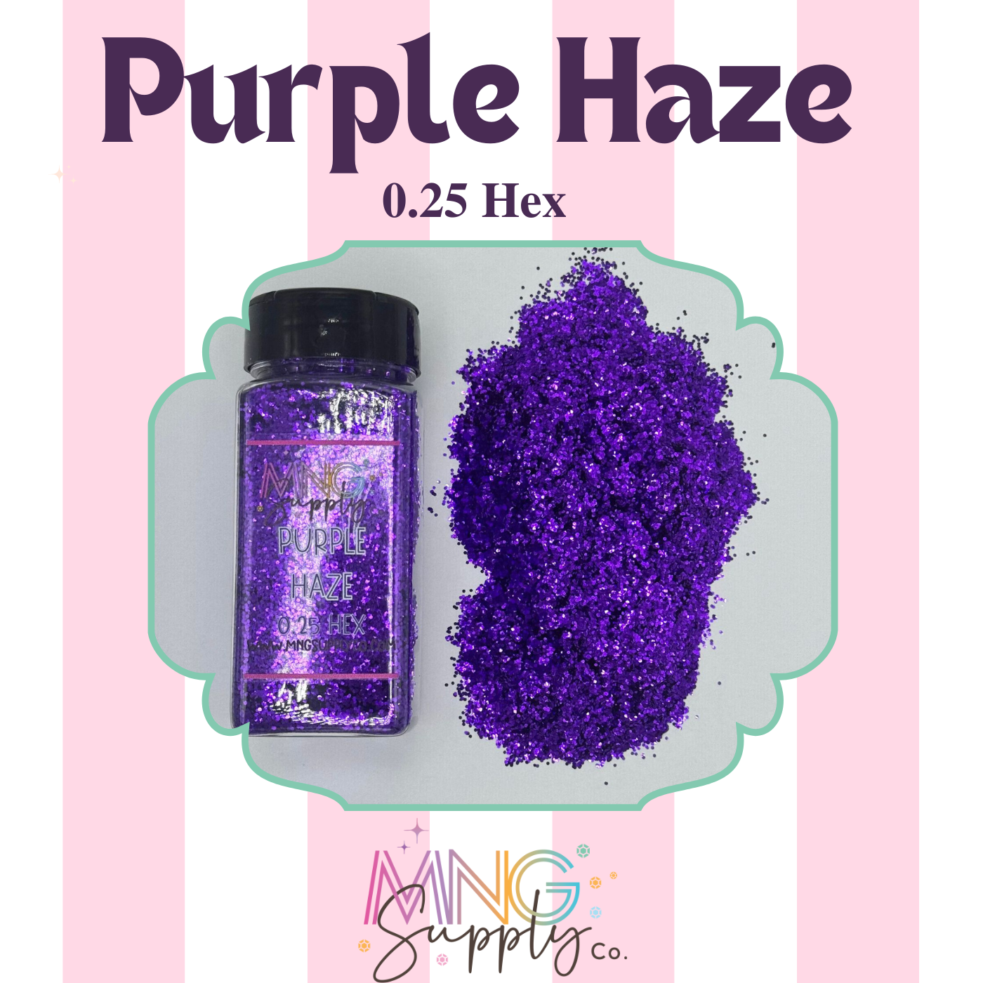 MNG Purple Haze Glitter