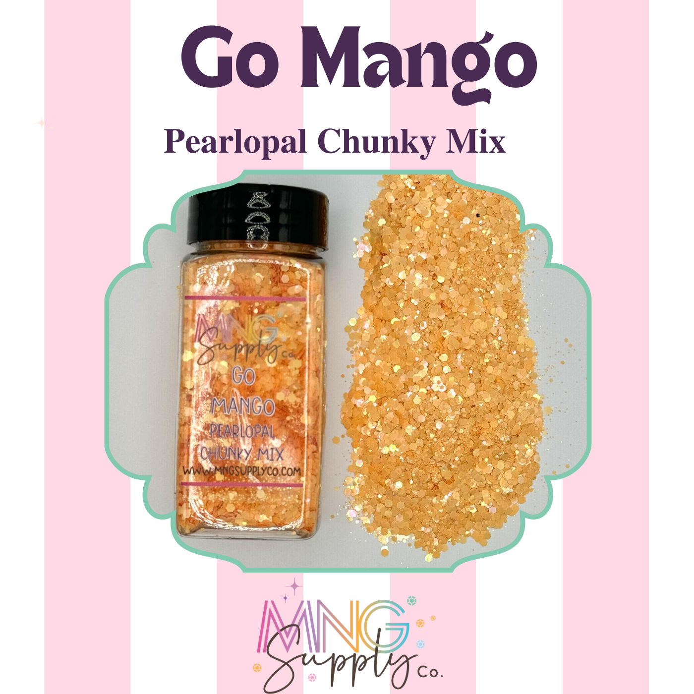 MNG Glitter Go Mango