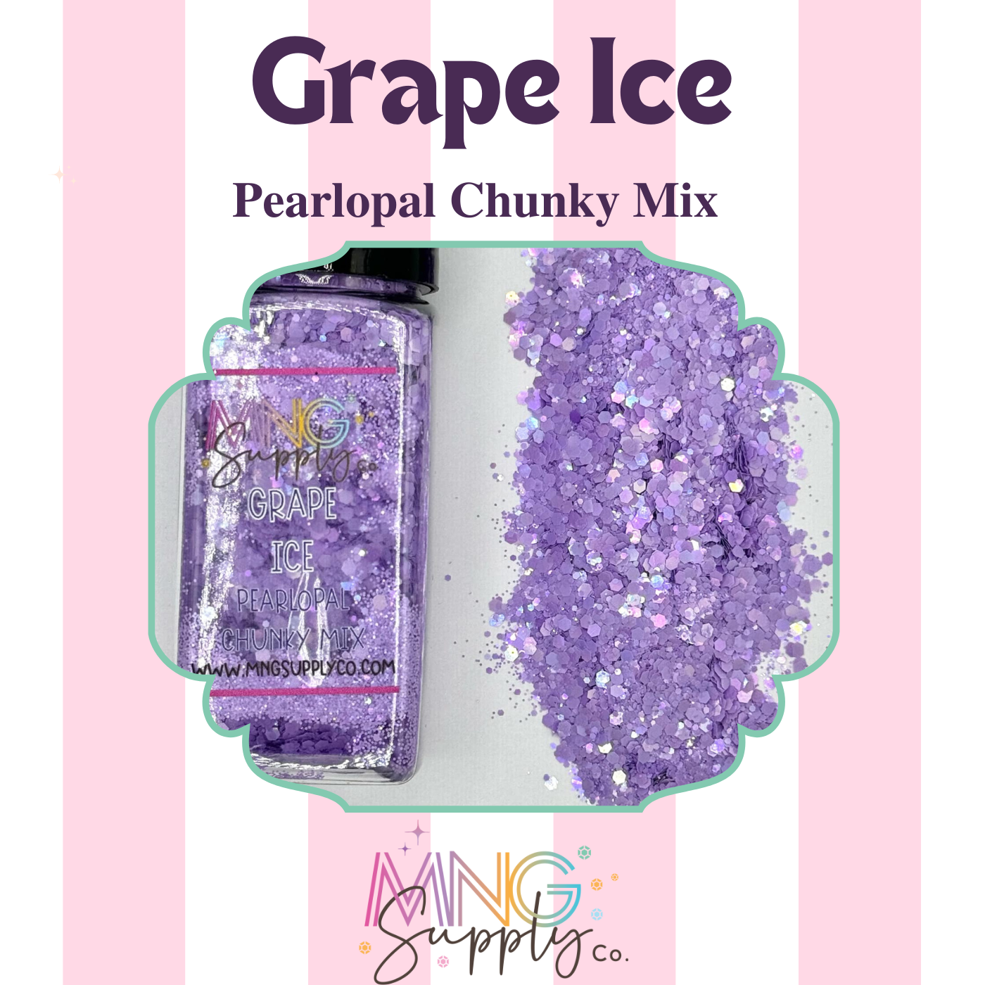 MNG Glitter Grape Ice