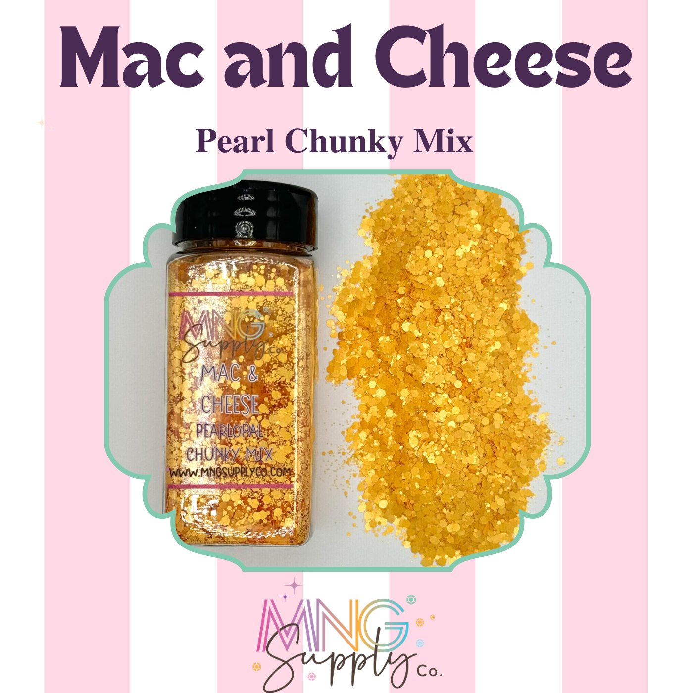 MNG Glitter Mac & Cheese