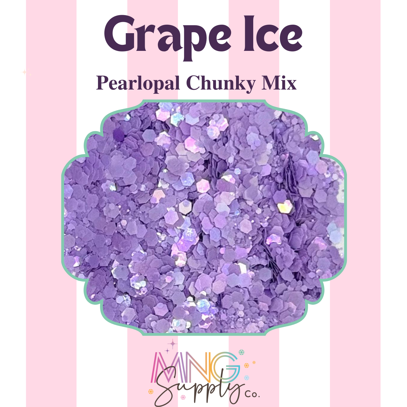 MNG Glitter Grape Ice