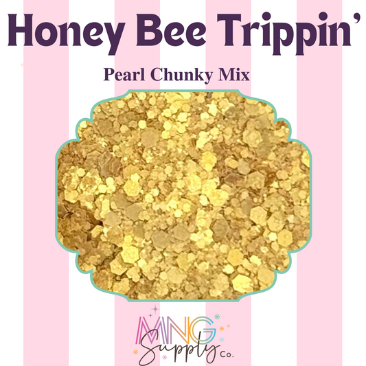 MNG Glitter Honey Bee Trippin'