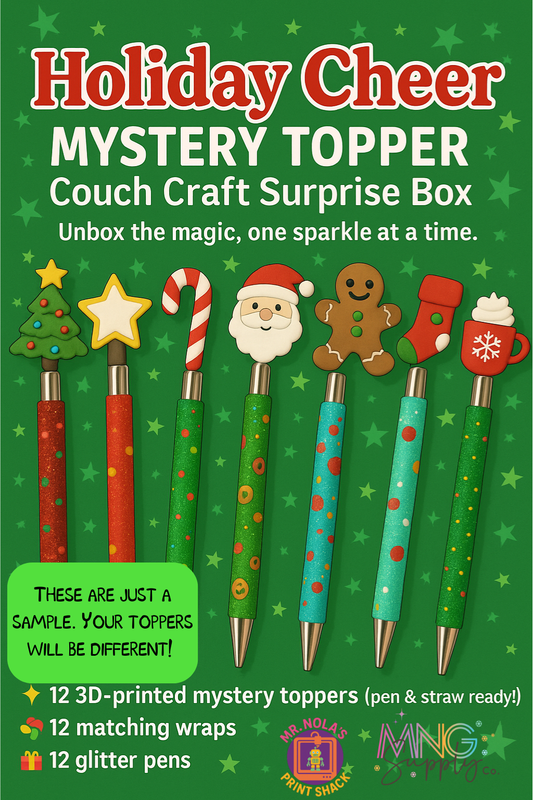 Mystery Topper Couch Craft Surprise Box: Holiday Cheer