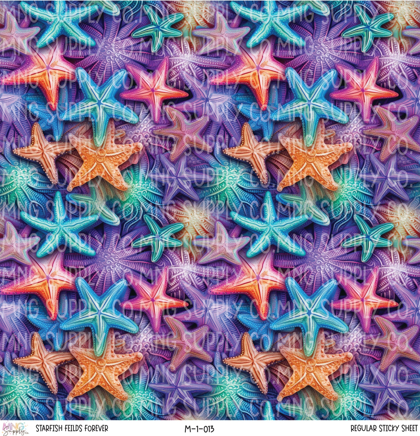 MNG Supply Sticky Sheet Starfish Fields Forever