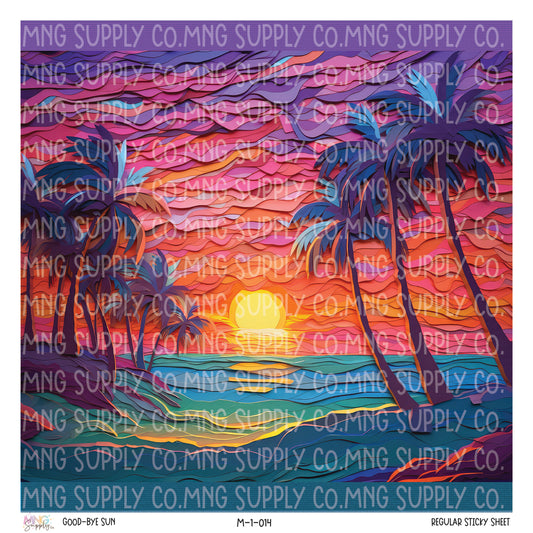 MNG Supply Sticky Sheet Good-Bye Sun