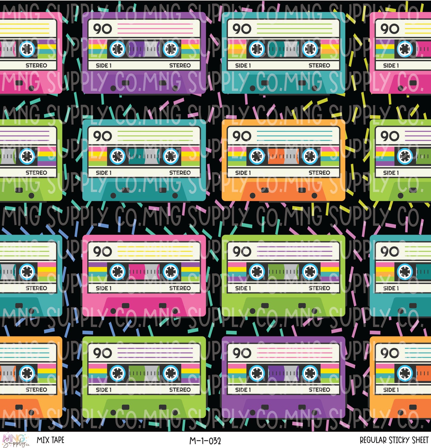 MNG Supply Sticky Sheet Mix Tape