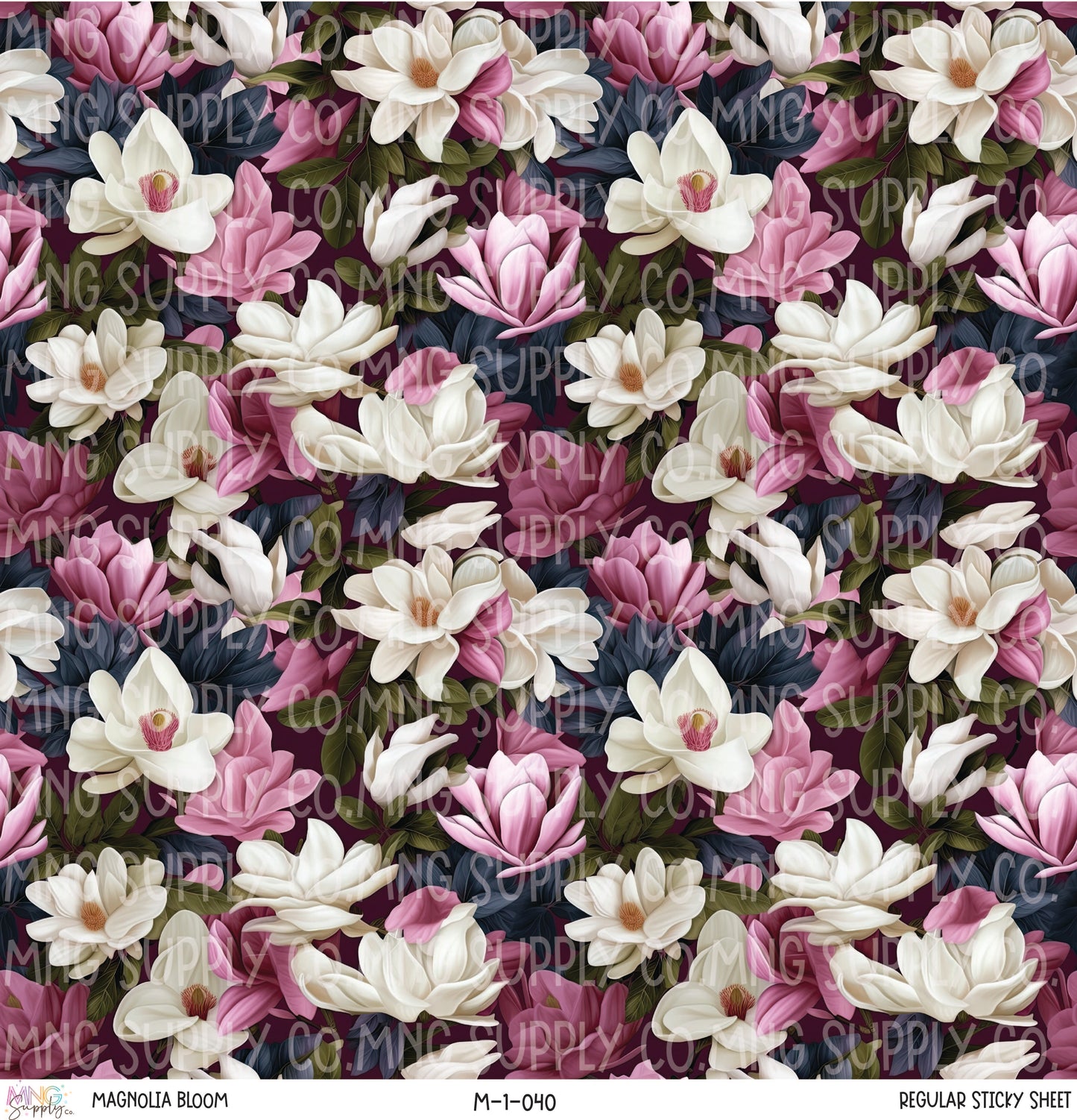 MNG Supply Sticky Sheet Magnolia Bloom