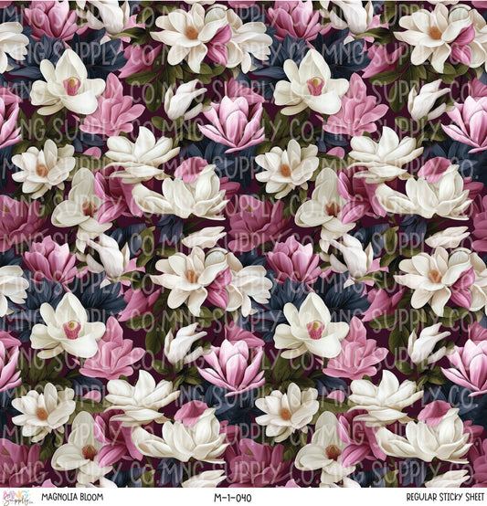 MNG Supply Sticky Sheet Magnolia Bloom