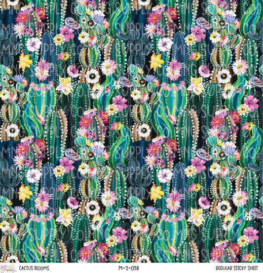 MNG Supply Sticky Sheet Cactus Blooms