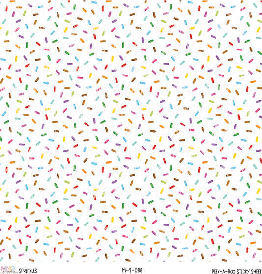 MNG Supply Sticky Sheet Sprinkles