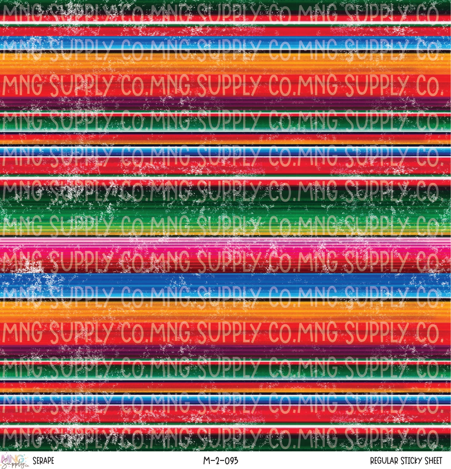 MNG Supply Sticky Sheet Serape