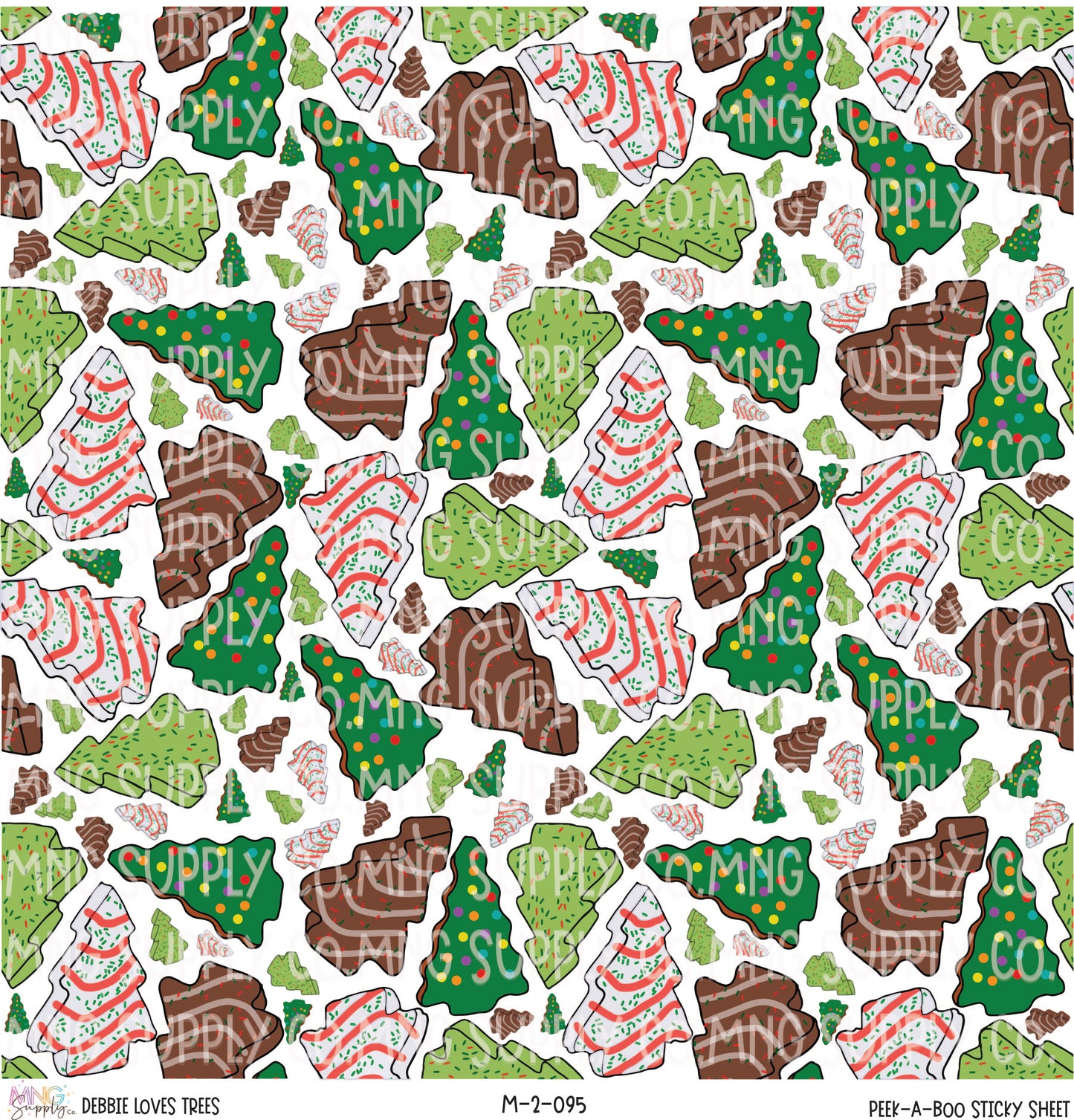 MNG Supply Sticky Sheet Debbie Loves Trees