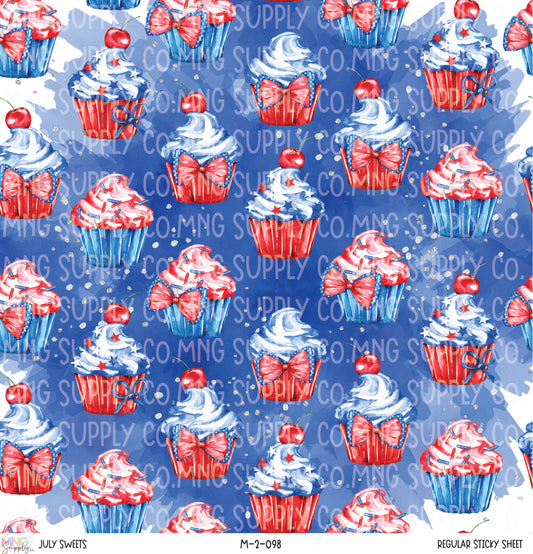 MNG Supply Sticky Sheet July Sweets