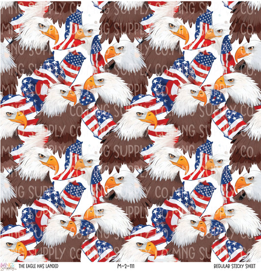 MNG Supply Sticky Sheet The Eagle Has Landed