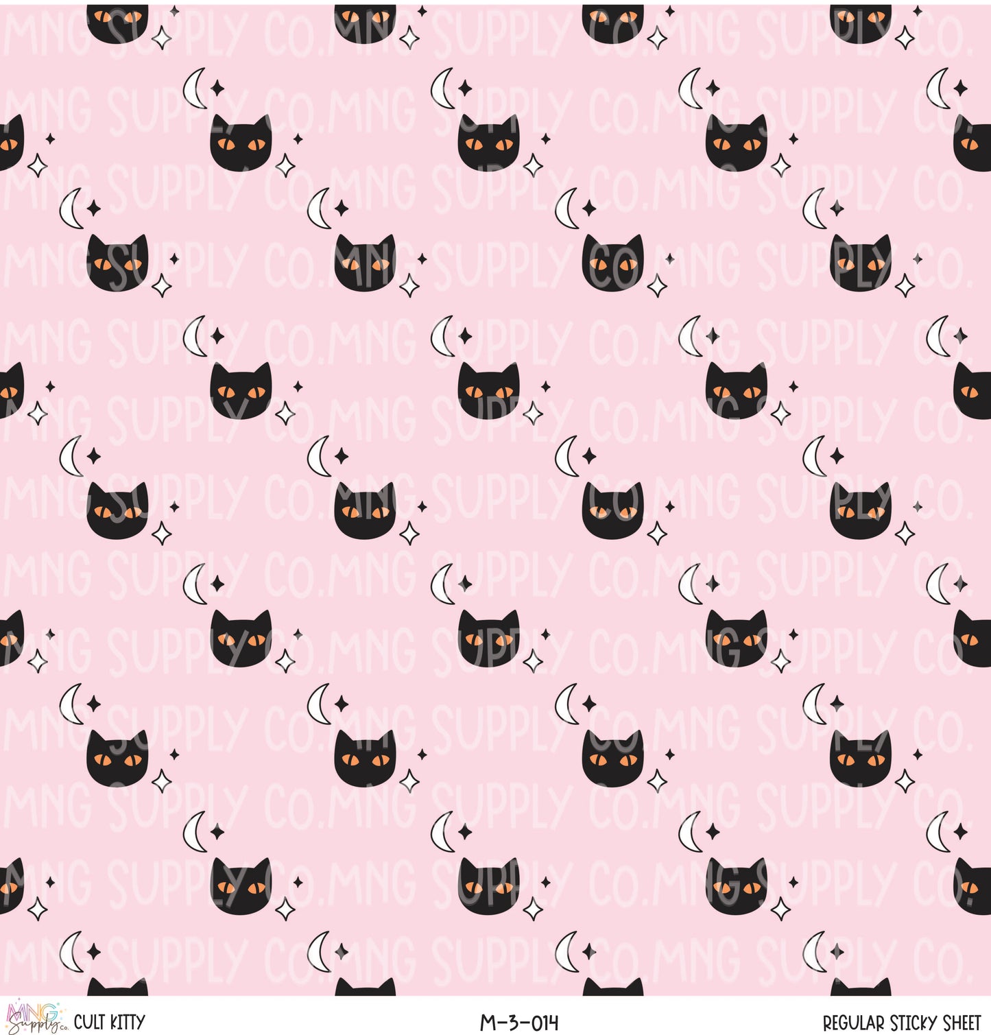 MNG Supply Sticky Sheet Cult Kitty