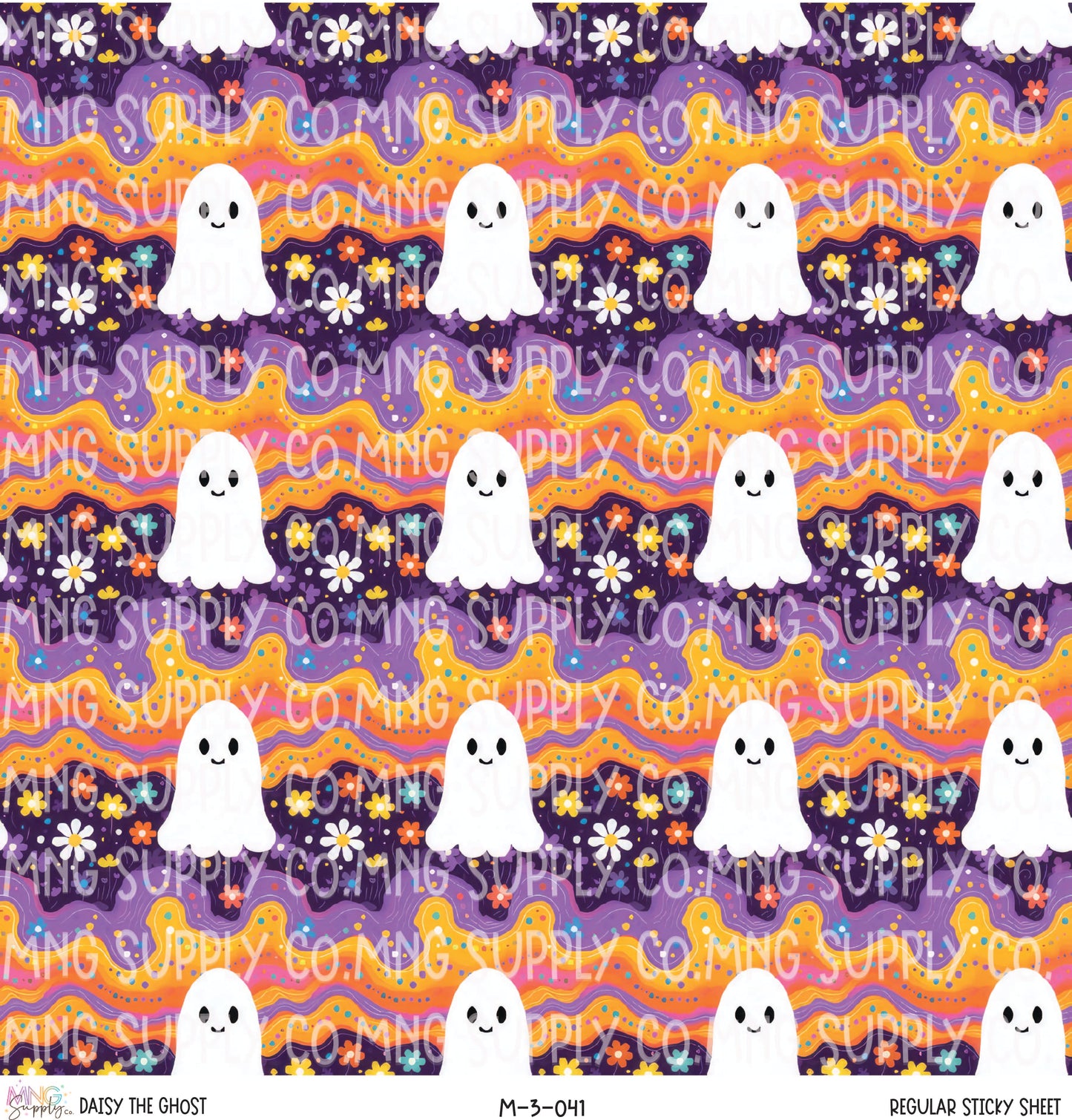 MNG Supply Sticky Sheet Daisy The Ghost