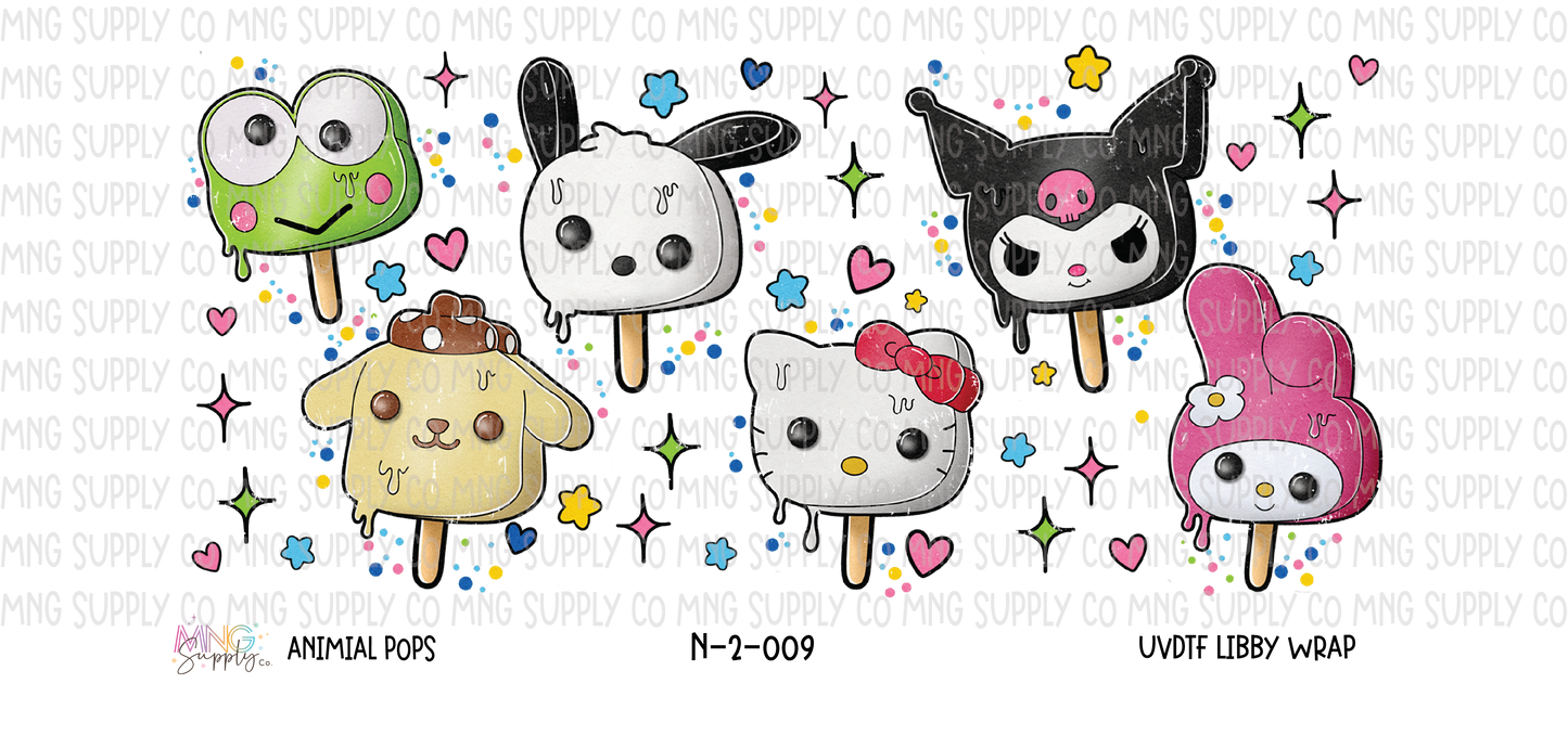 MNG UVDTF Libby Wrap Animal Pops