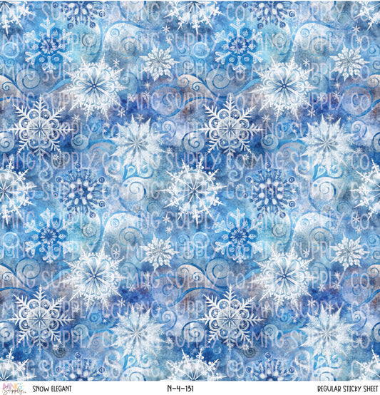 MNG Supply Sticky Sheet Snow Elegant