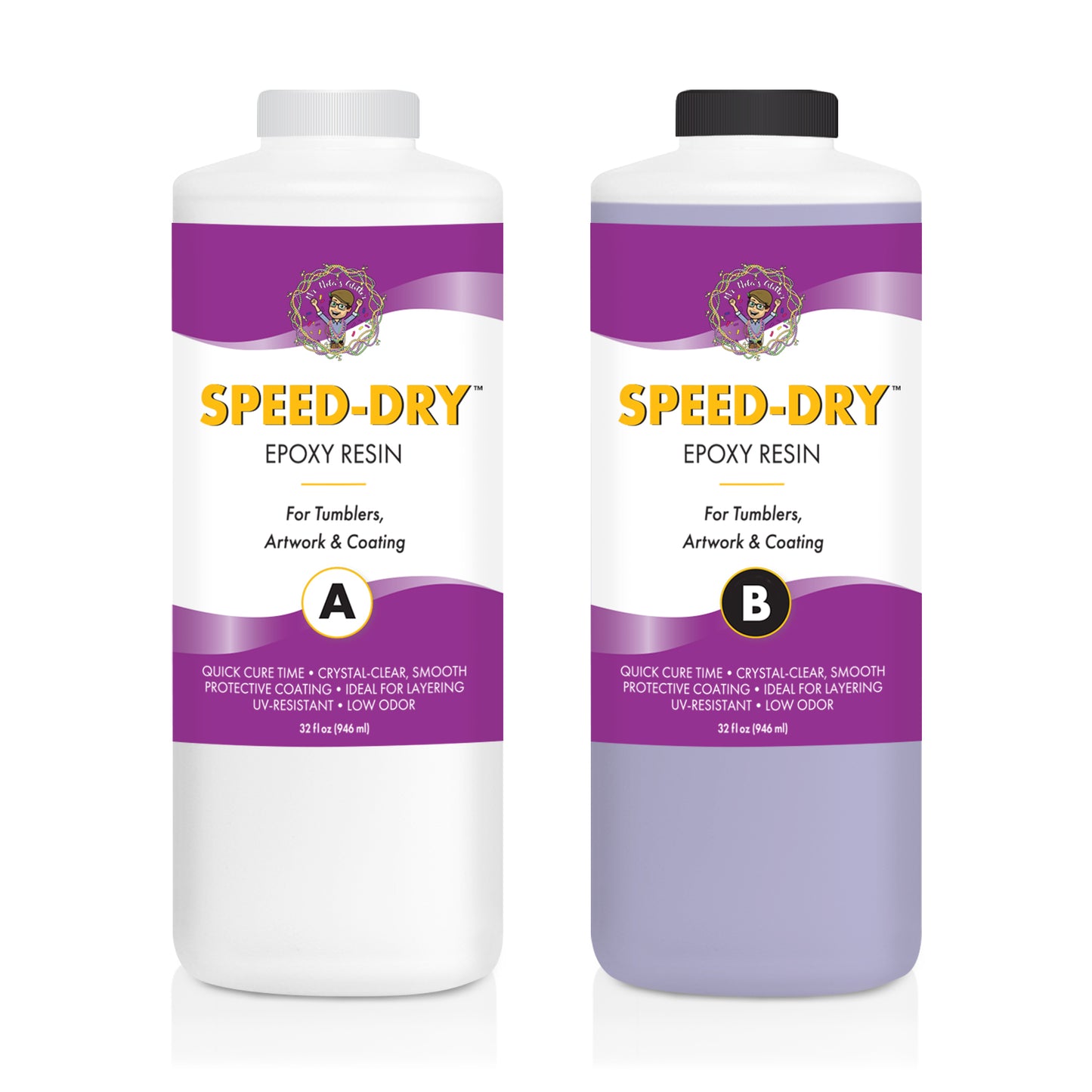 Mr. Nola’s Glitter Speed-Dry Epoxy