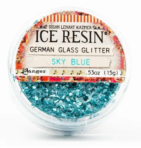 Ice Resin Glass Glitter-German Glass Glitter Shards