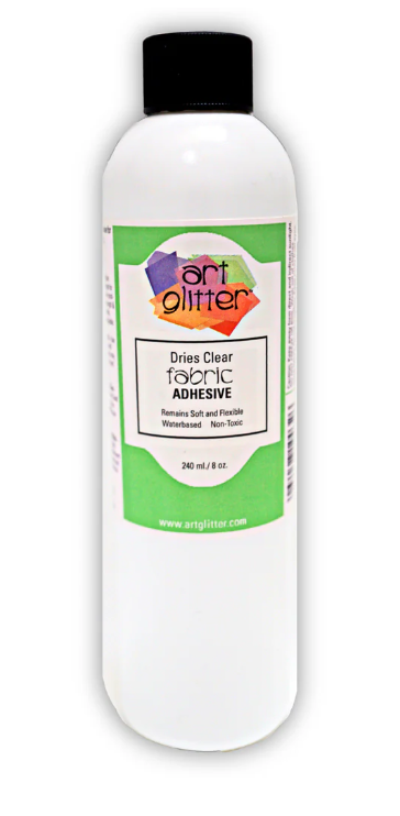 Art Glitter FABRIC DRIES CLEAR ADHESIVE