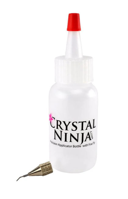 CRYSTAL NINJA PRECISION GLUE BOTTLE W/TIP & PIN, NO GLUE