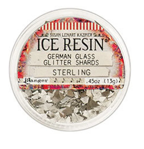 Ice Resin Glass Glitter-German Glass Glitter Shards