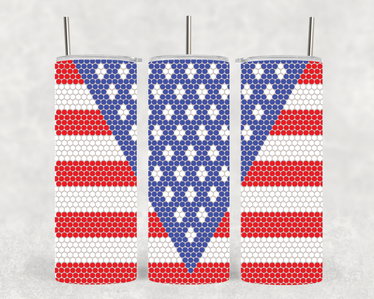 MNG Supply Bling Plate Flag V-Split 32 Plump