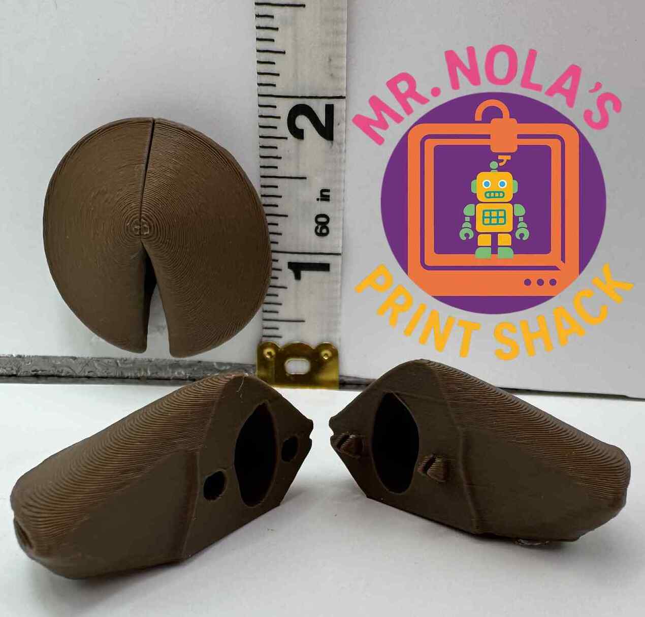 Print Shack  3D Printed Fortunate Snaps