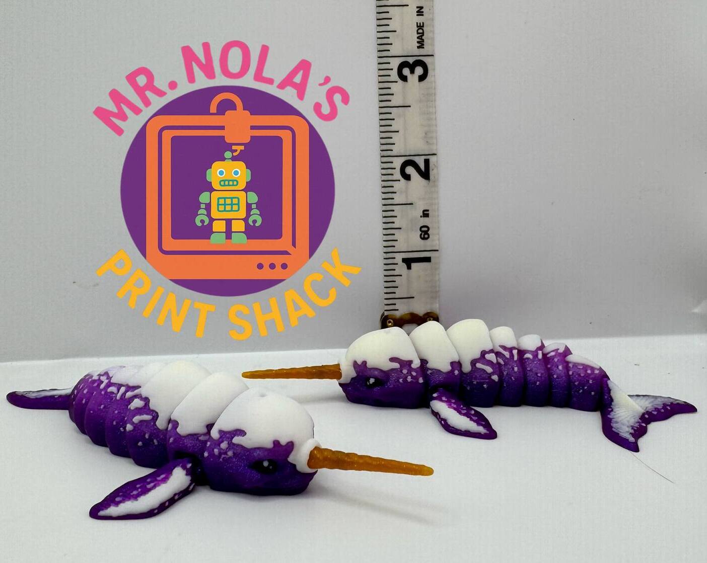Print Shack  3D Printed Gnarles The Grumpwhal