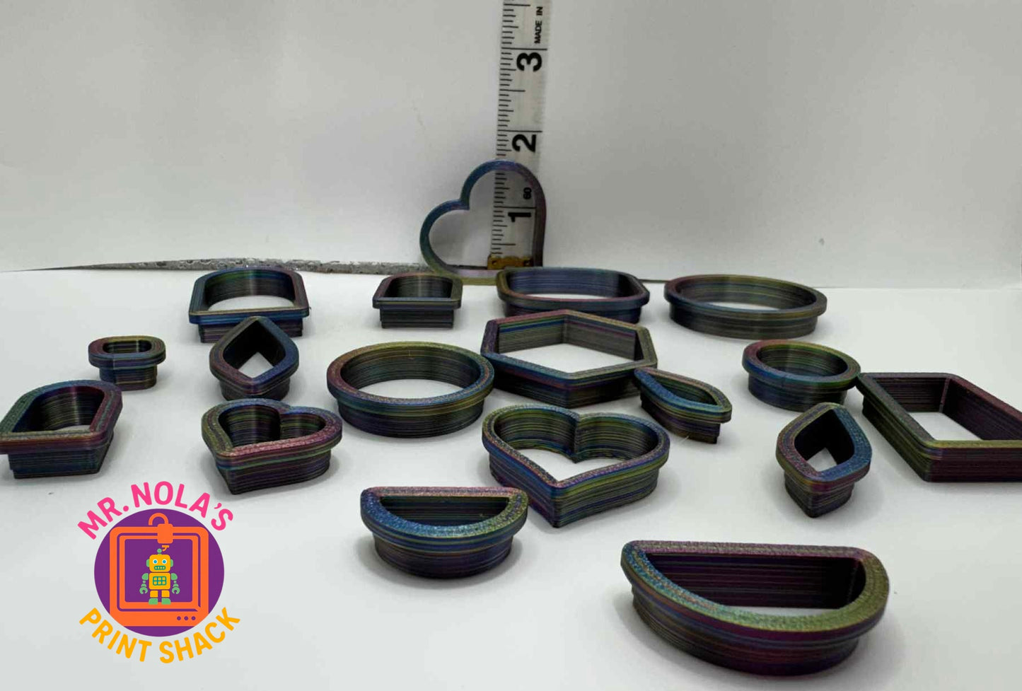 Print Shack  3D Printed Clay Cutter Shape Shift Squad