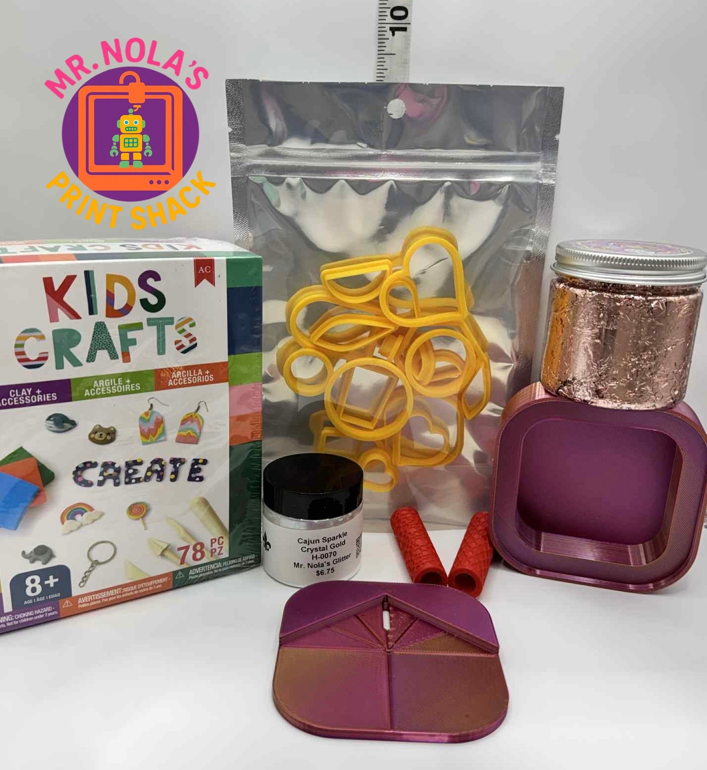 Print Shack  3D Printed Clay Tool Starter Set