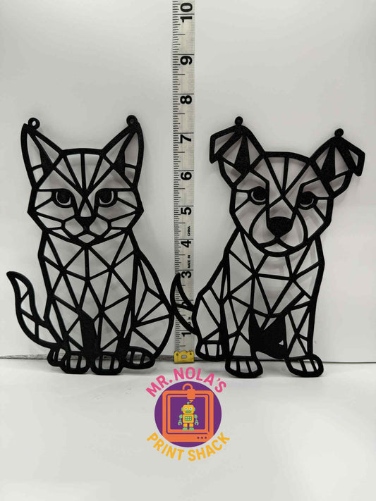 Print Shack  3D Printed Cats Rule Dogs Drool!
