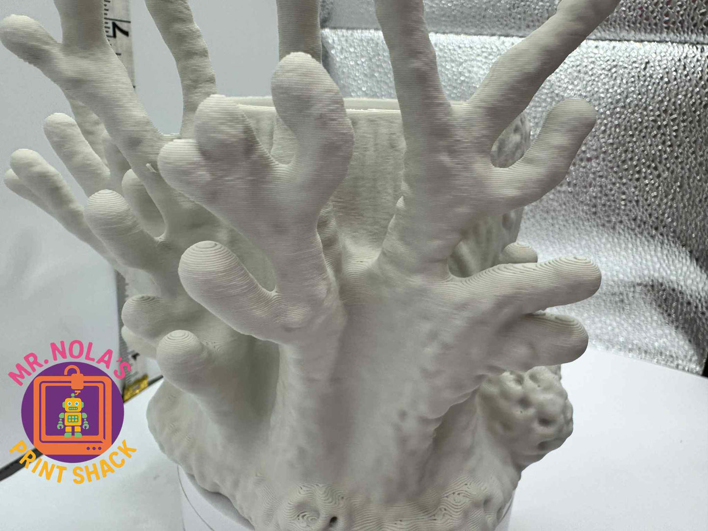Print Shack  3D Printed Faux Coral Reef Planter