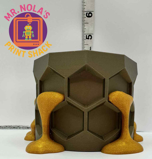 Print Shack  3D Printed Build-A-Buzz Honeycomb Planter Kit