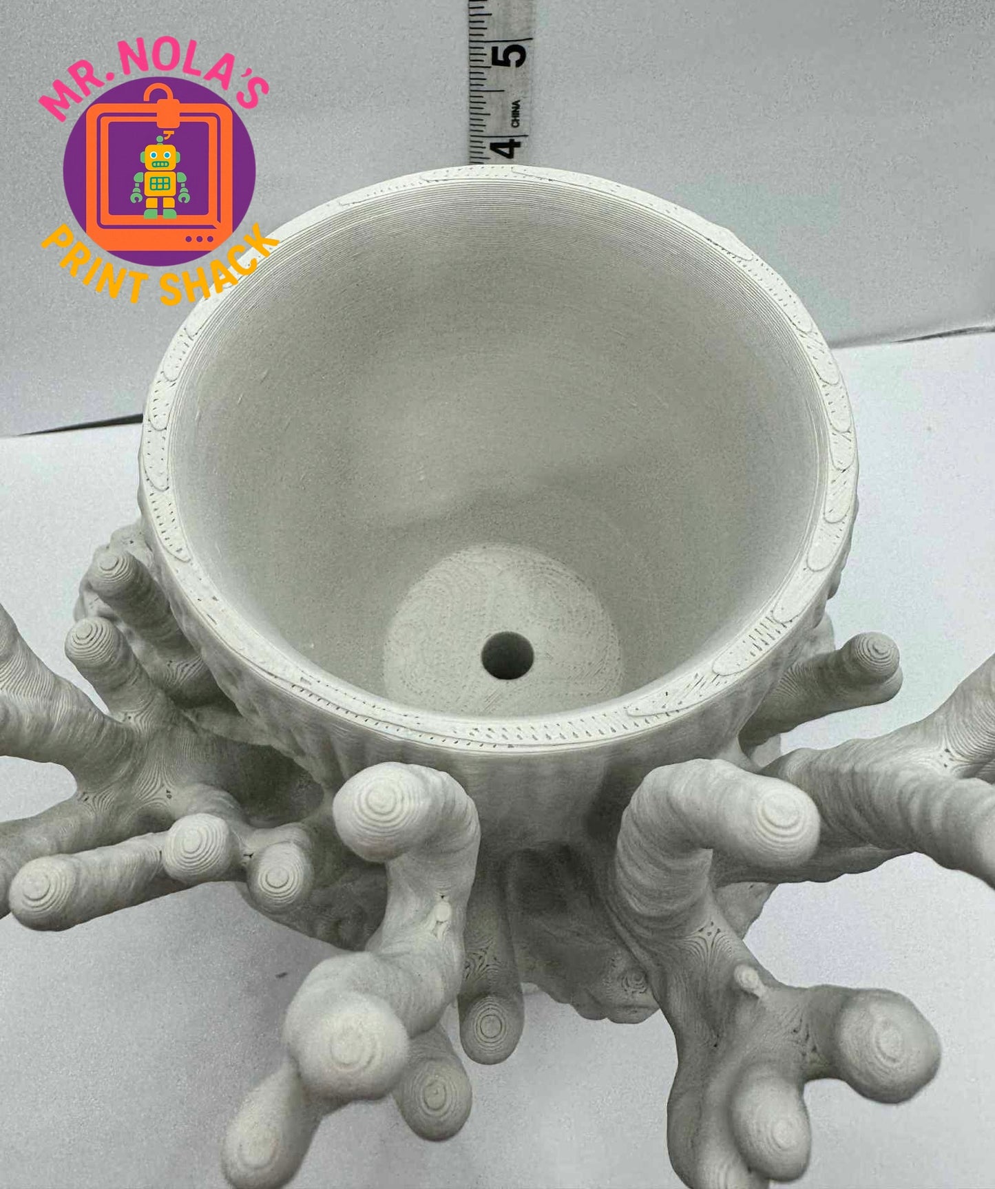 Print Shack  3D Printed Faux Coral Reef Planter