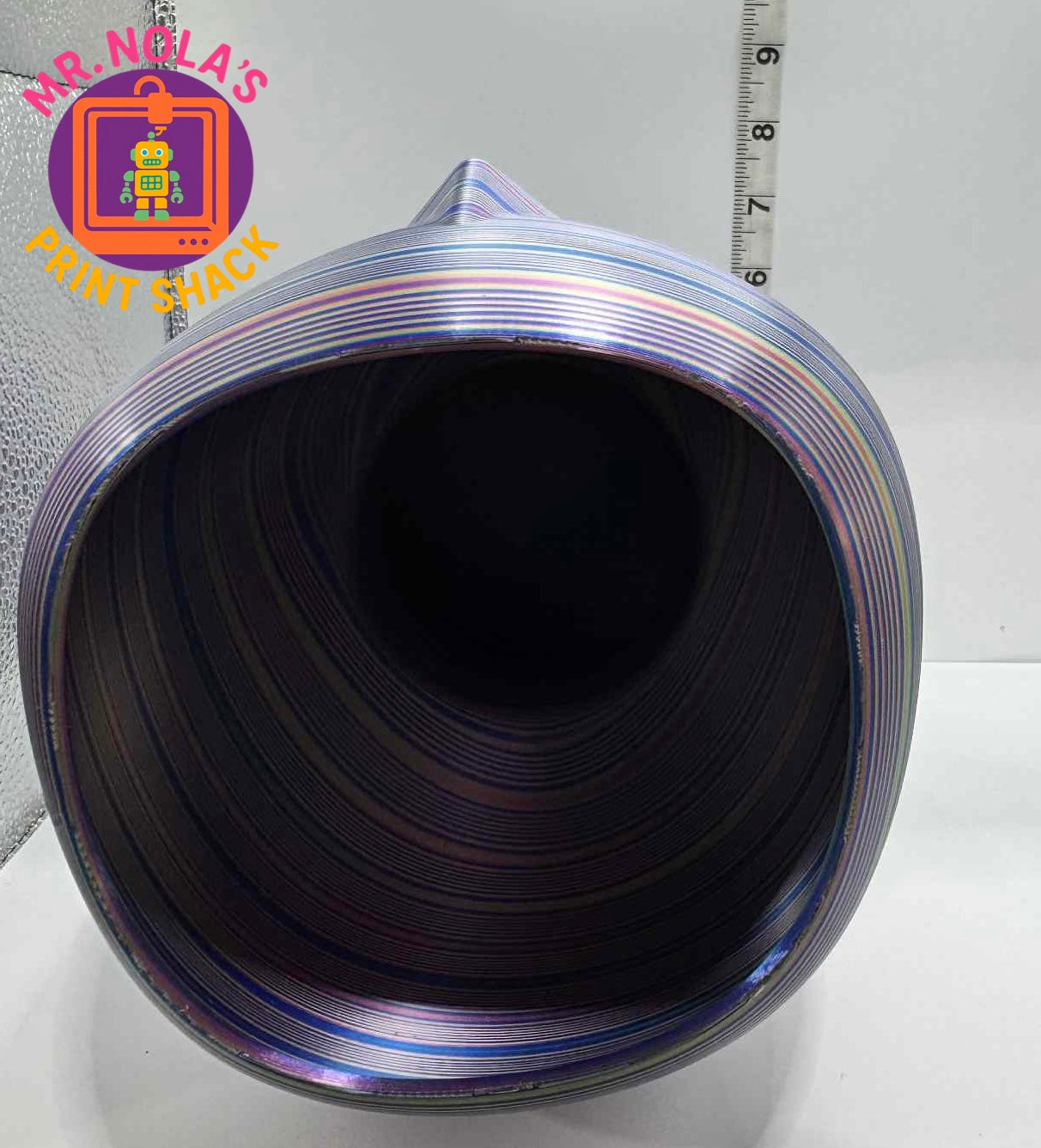 Print Shack  3D Printed Groovius Maximus- XXL Vase