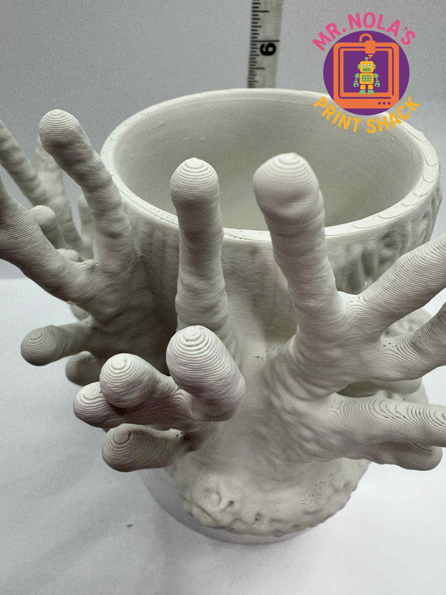 Print Shack  3D Printed Faux Coral Reef Planter
