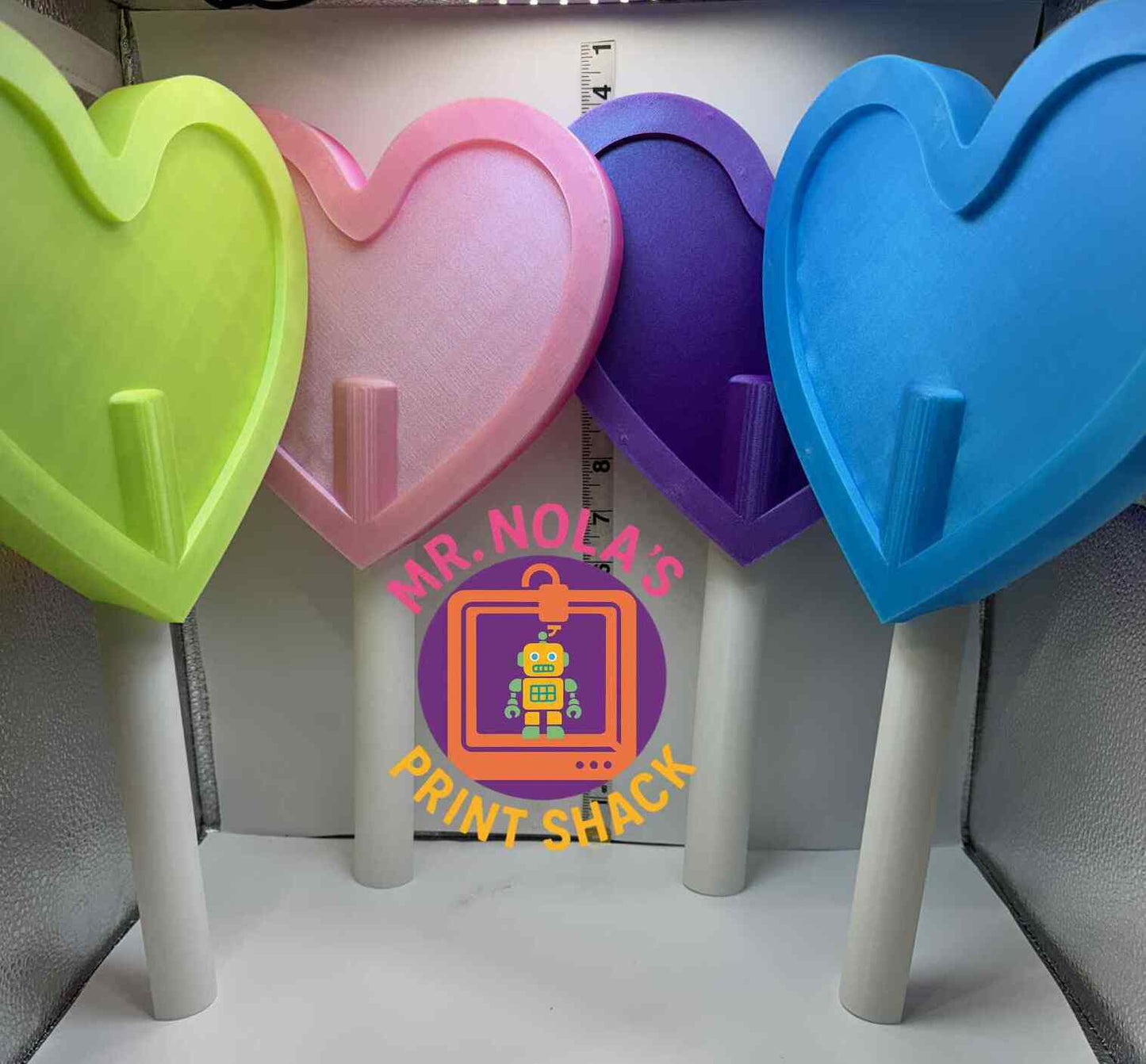 Print Shack  3D Printed Jumbo Wall Pops