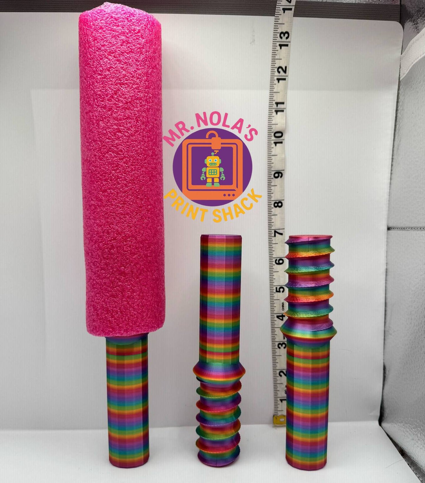 Print Shack  3D Printed Pool Noodle Handle