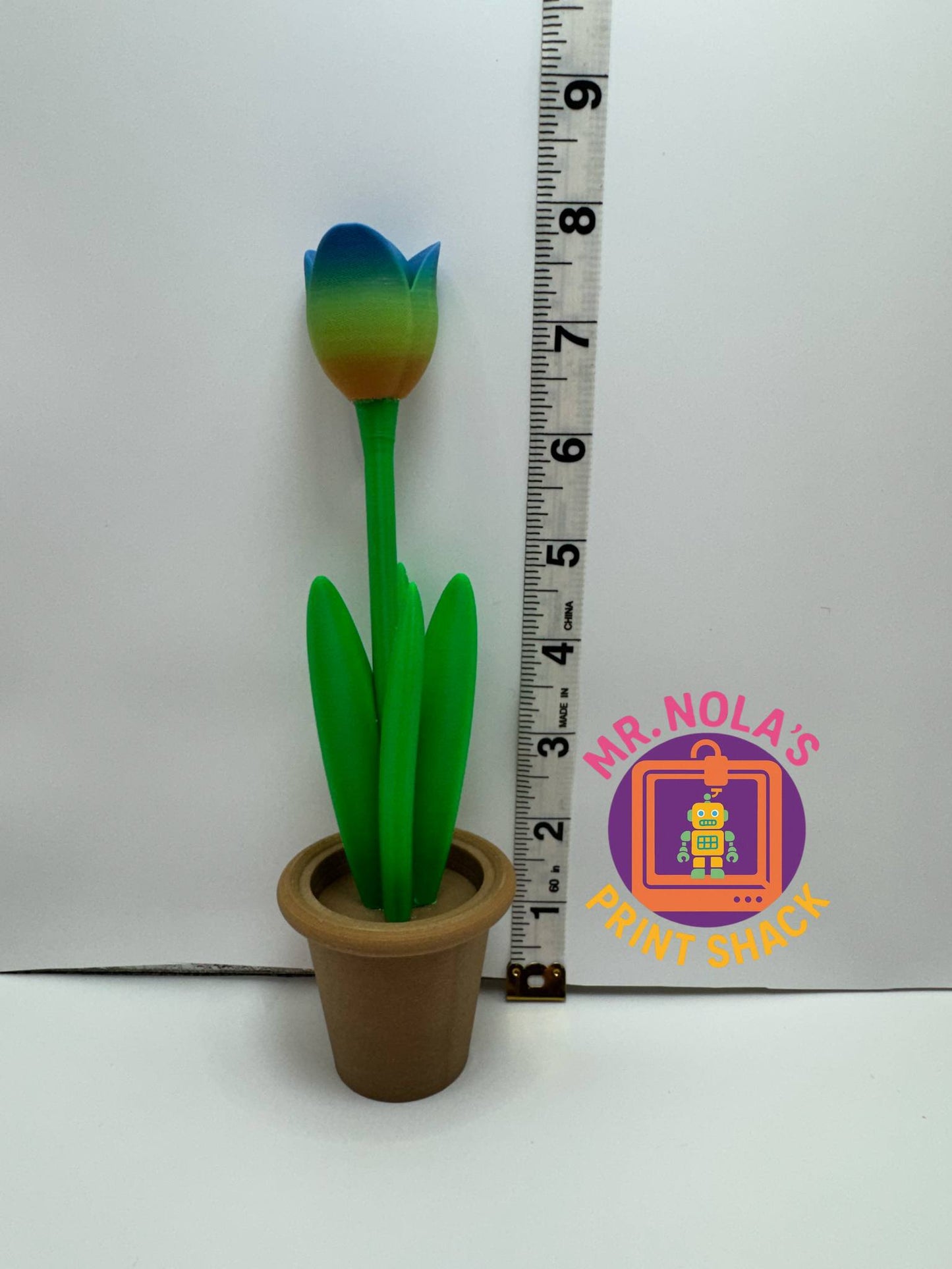 Print Shack  3D Printed Tulip Pen with Stand