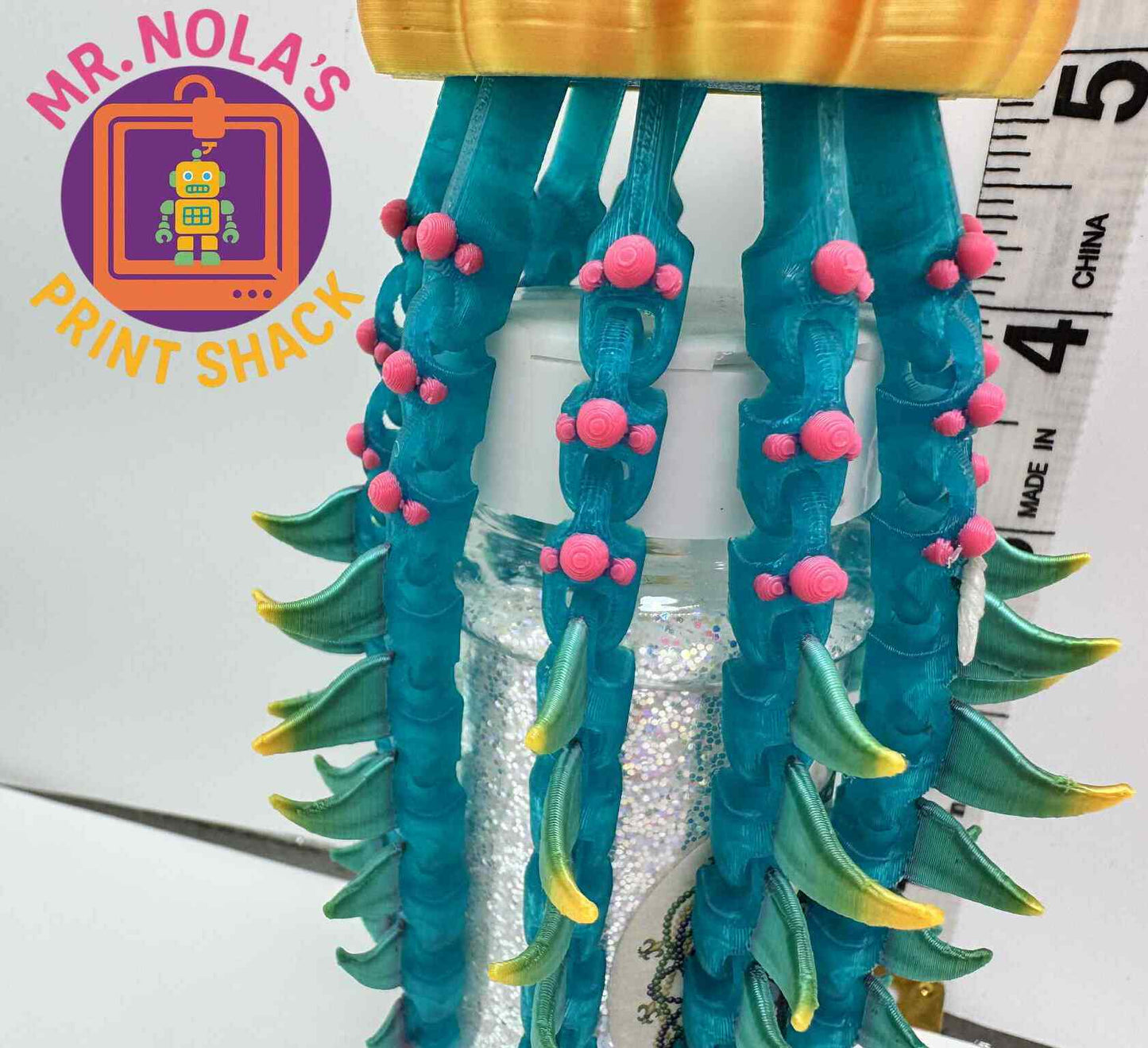 Print Shack  3D Printed Tentaclique – Gilded Wing Academy Jelly Collection