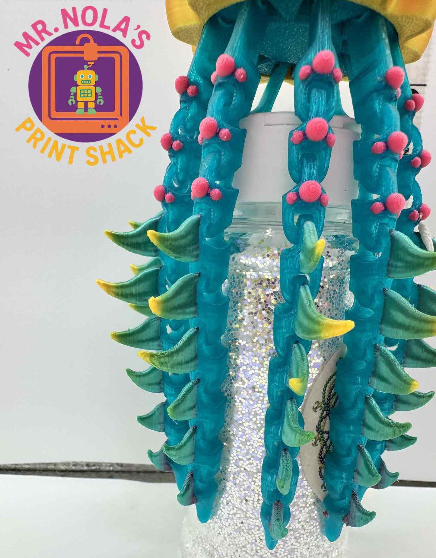 Print Shack  3D Printed Tentaclique – Gilded Wing Academy Jelly Collection