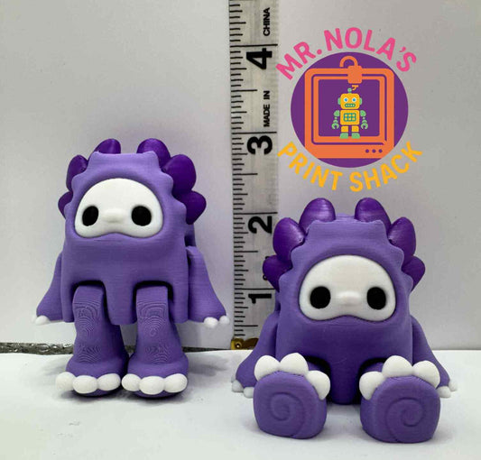 Print Shack  3D Printed Tulu the Tuck-and-Trek Beastie Bag Charm