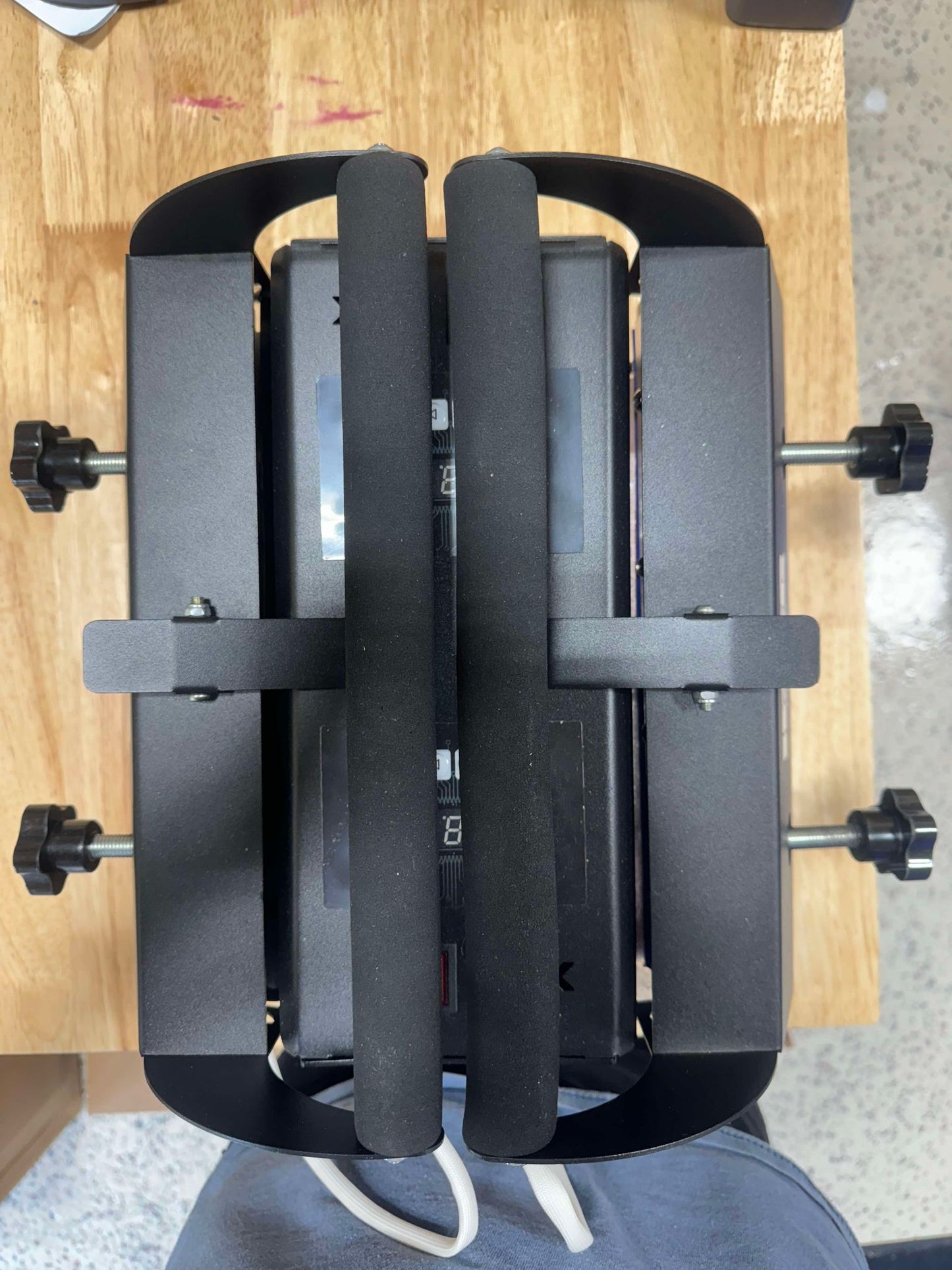 DUAL TUMBLER HEAT PRESS - BLACK