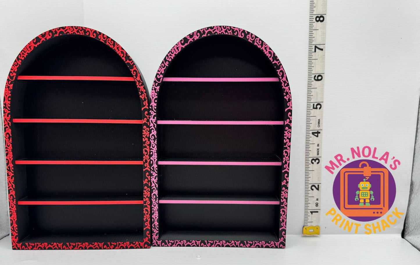 Print Shack  3D Printed Mini Gothic Book Case