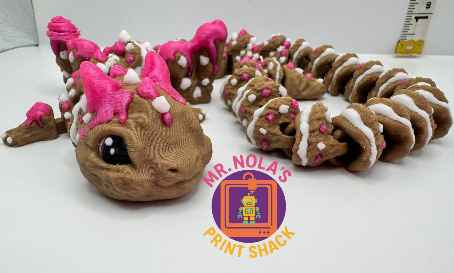 Print Shack  3D Printed Cookie Dragon